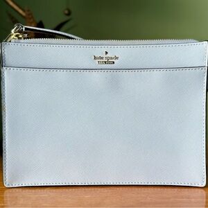 Kate Spade Soft Gray Clutch
